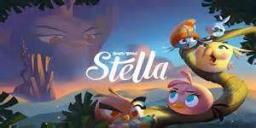 Angry Birds Stella Title Screen